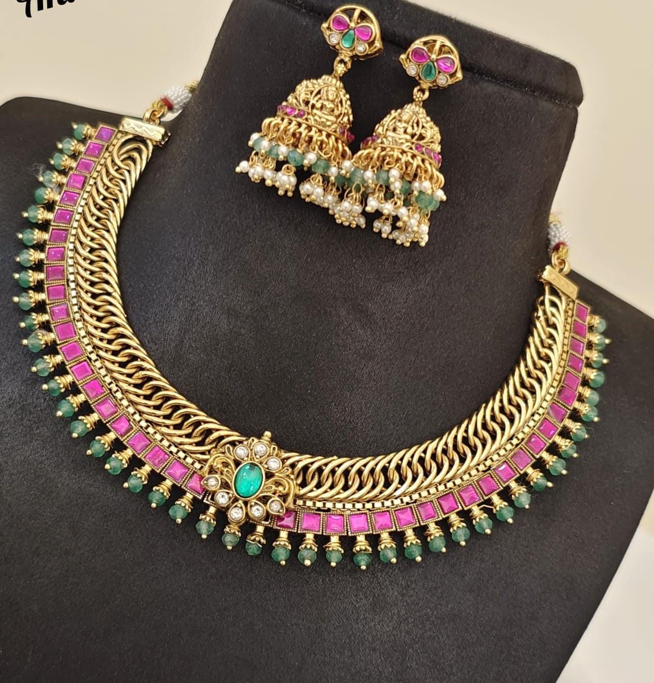 Jilabi necklace set