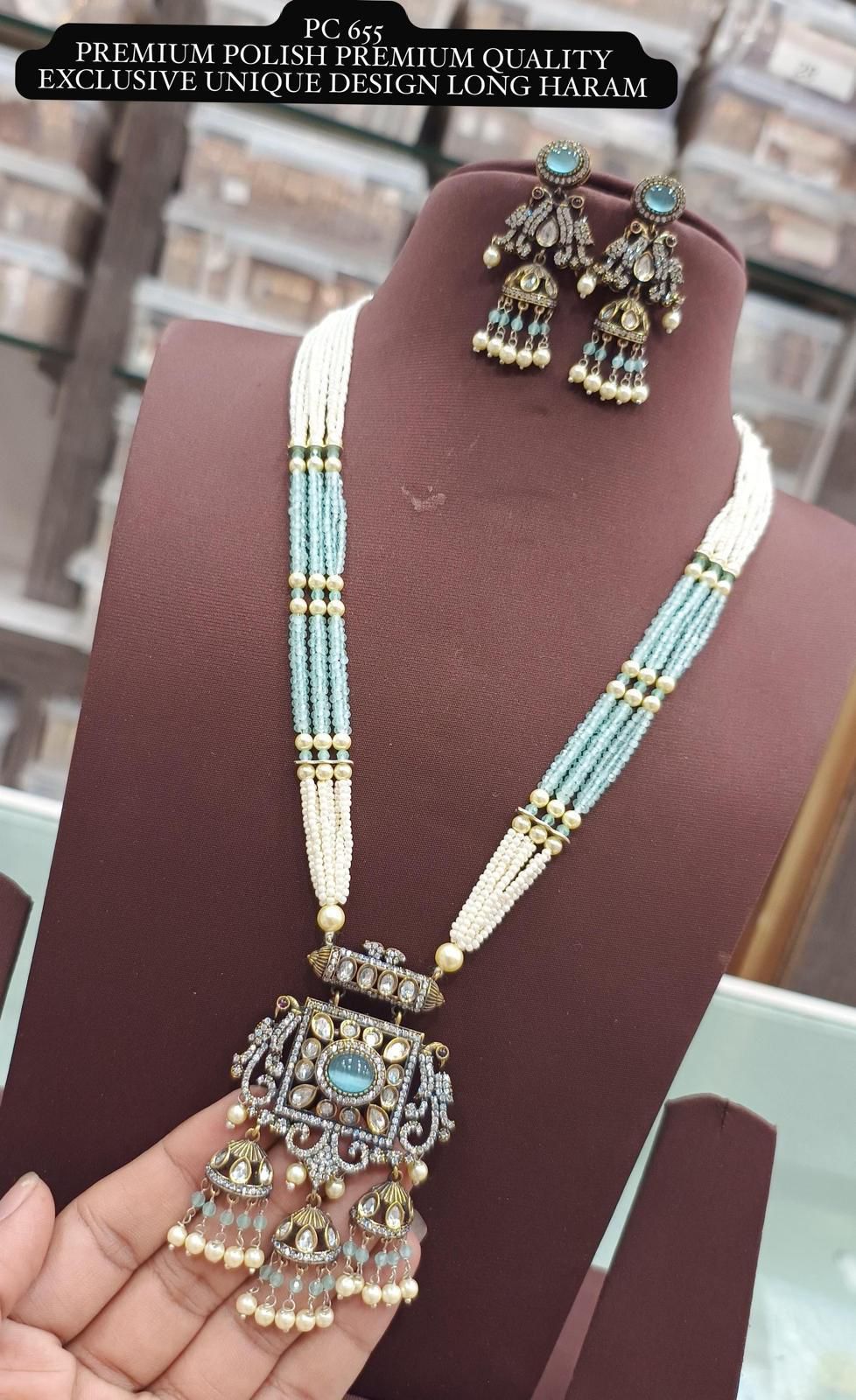 Beads with victorian