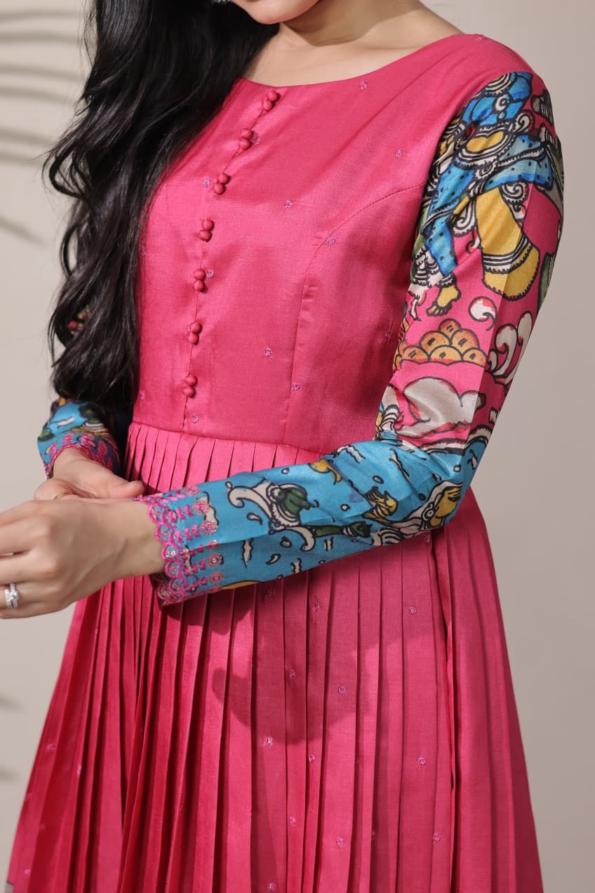 Penkalamkari gowns