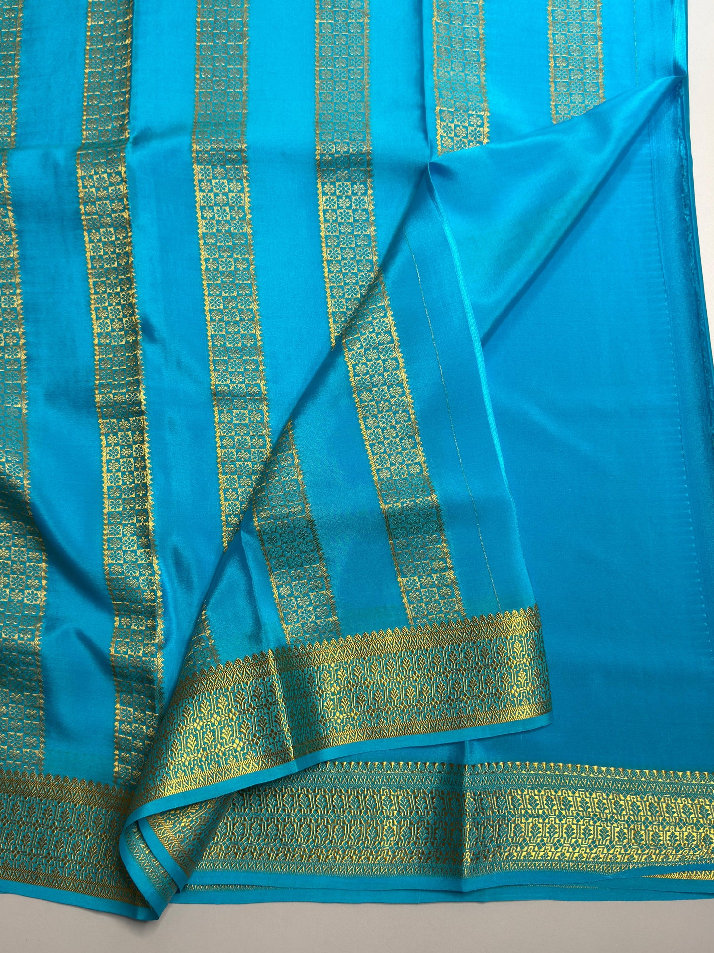 Mysore Silk wtih full Brocade