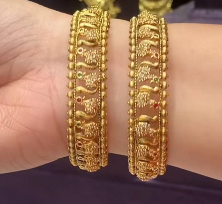 Matte finish bangles