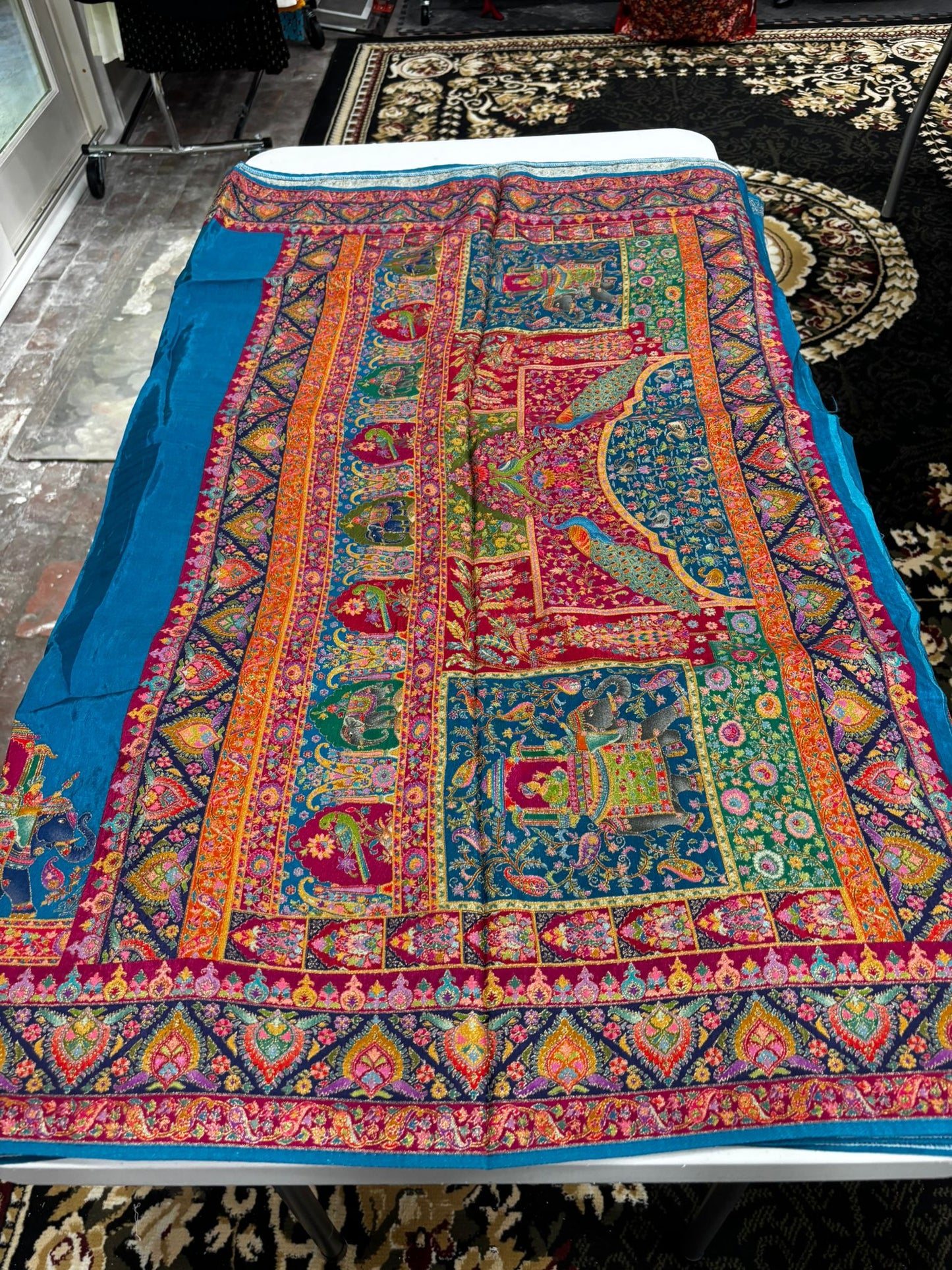 Pashmina silk sarees