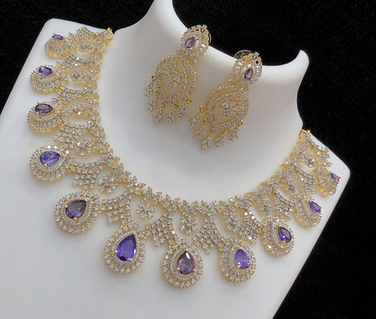 American Diamond necklace