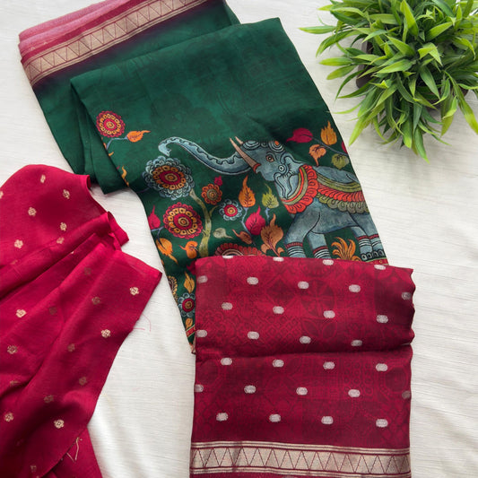 Mysore crepe silk