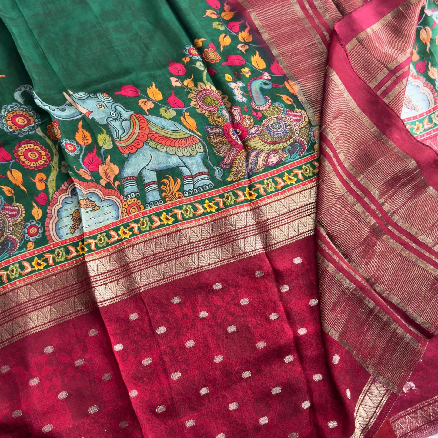 Mysore crepe silk