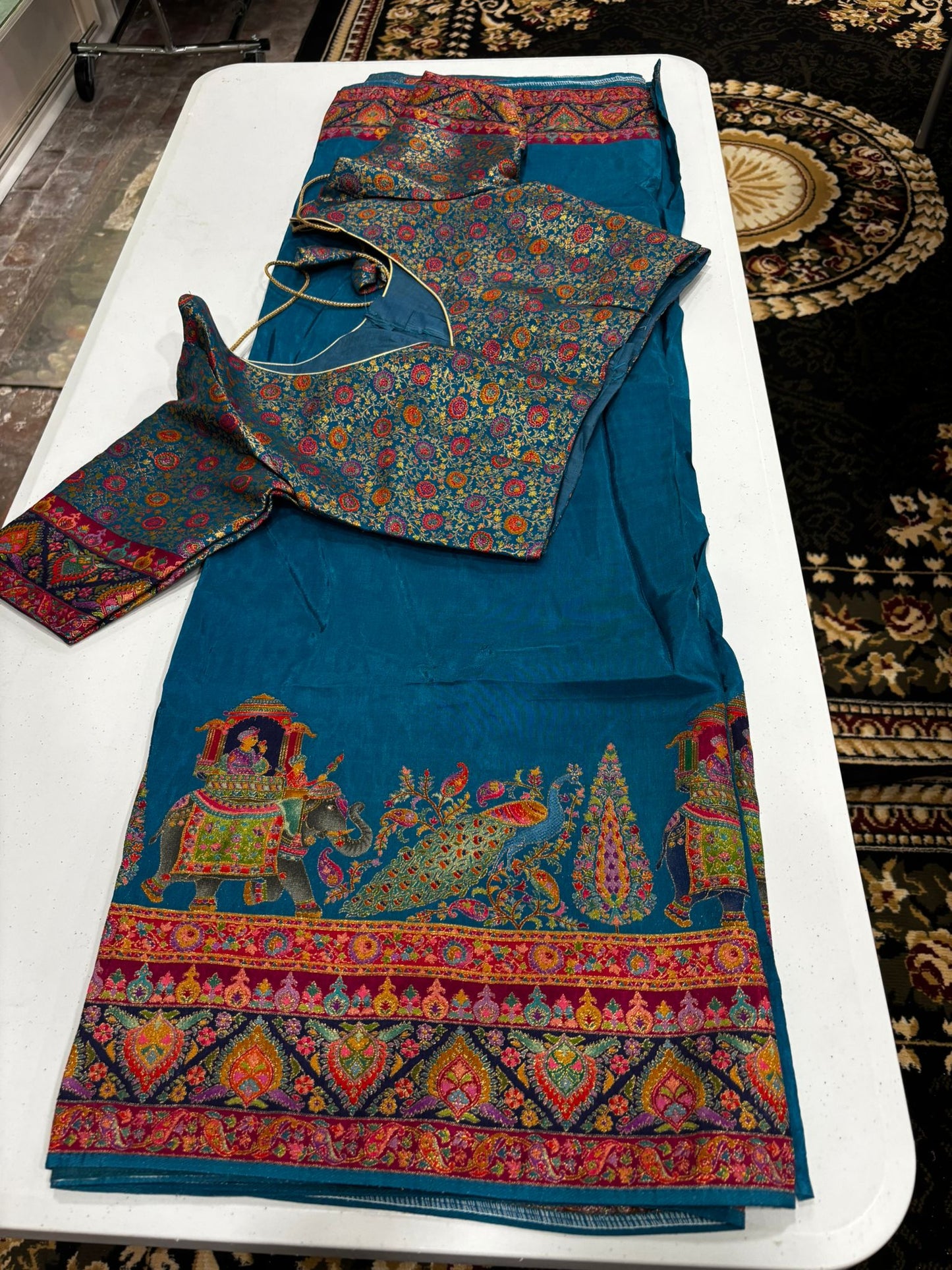 Pashmina silk sarees
