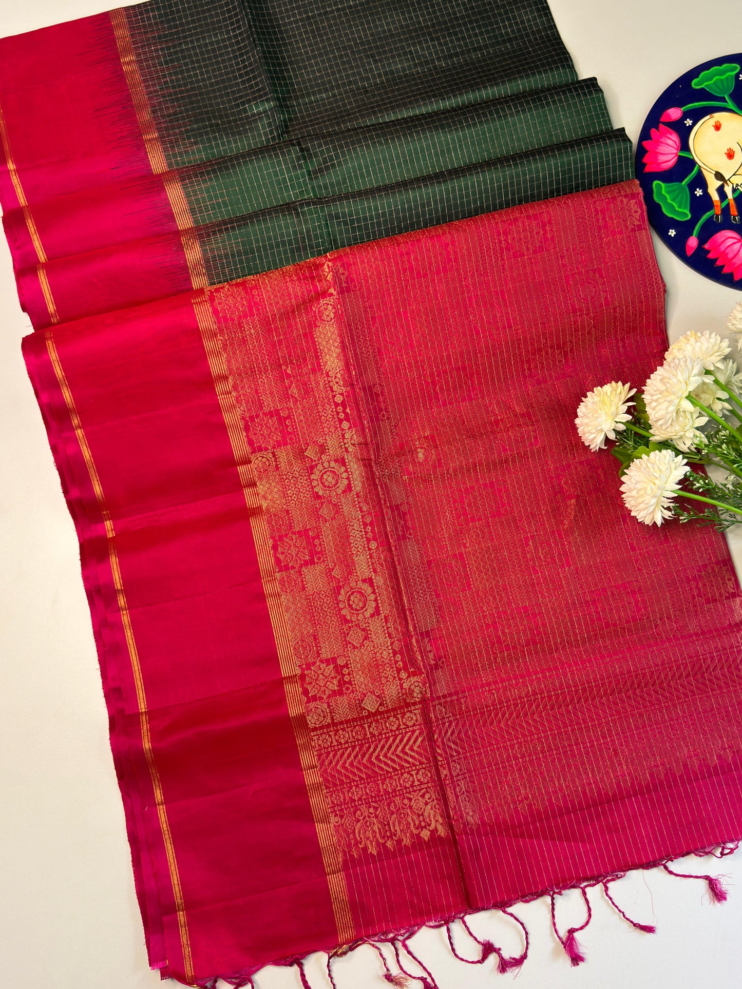 pure Vairaoosi silks sarees