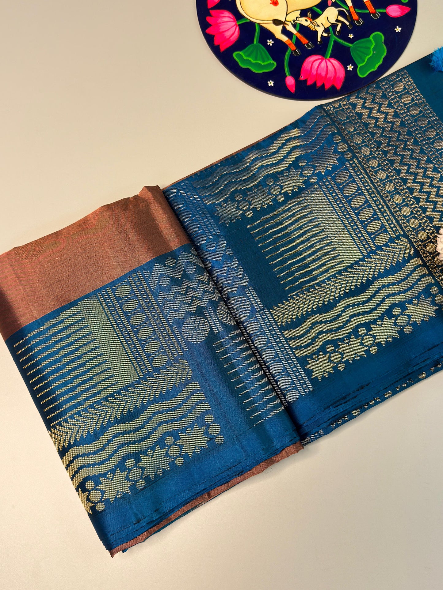 coffee brown silk sarees