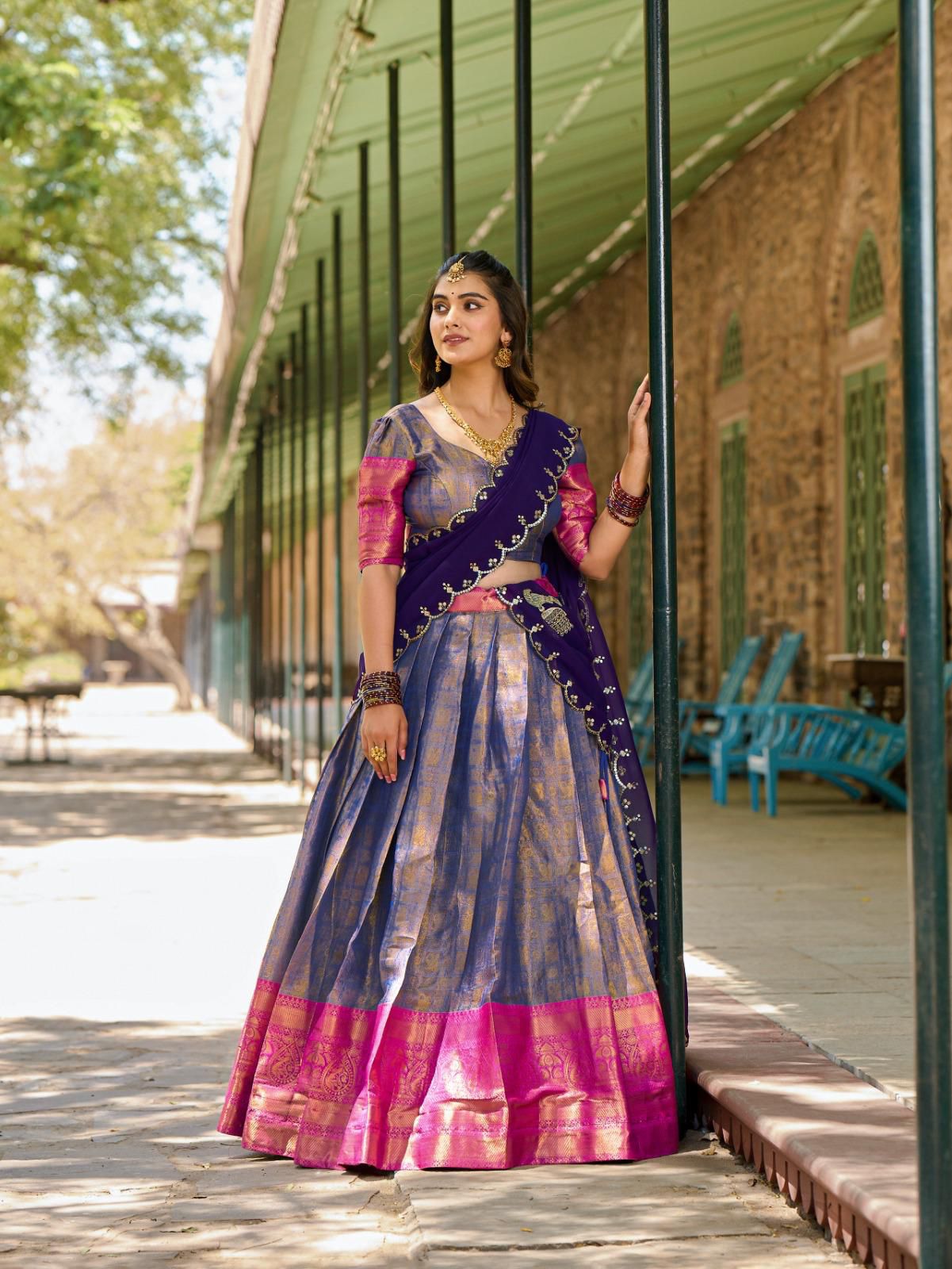 Pattu lehanga 40 size