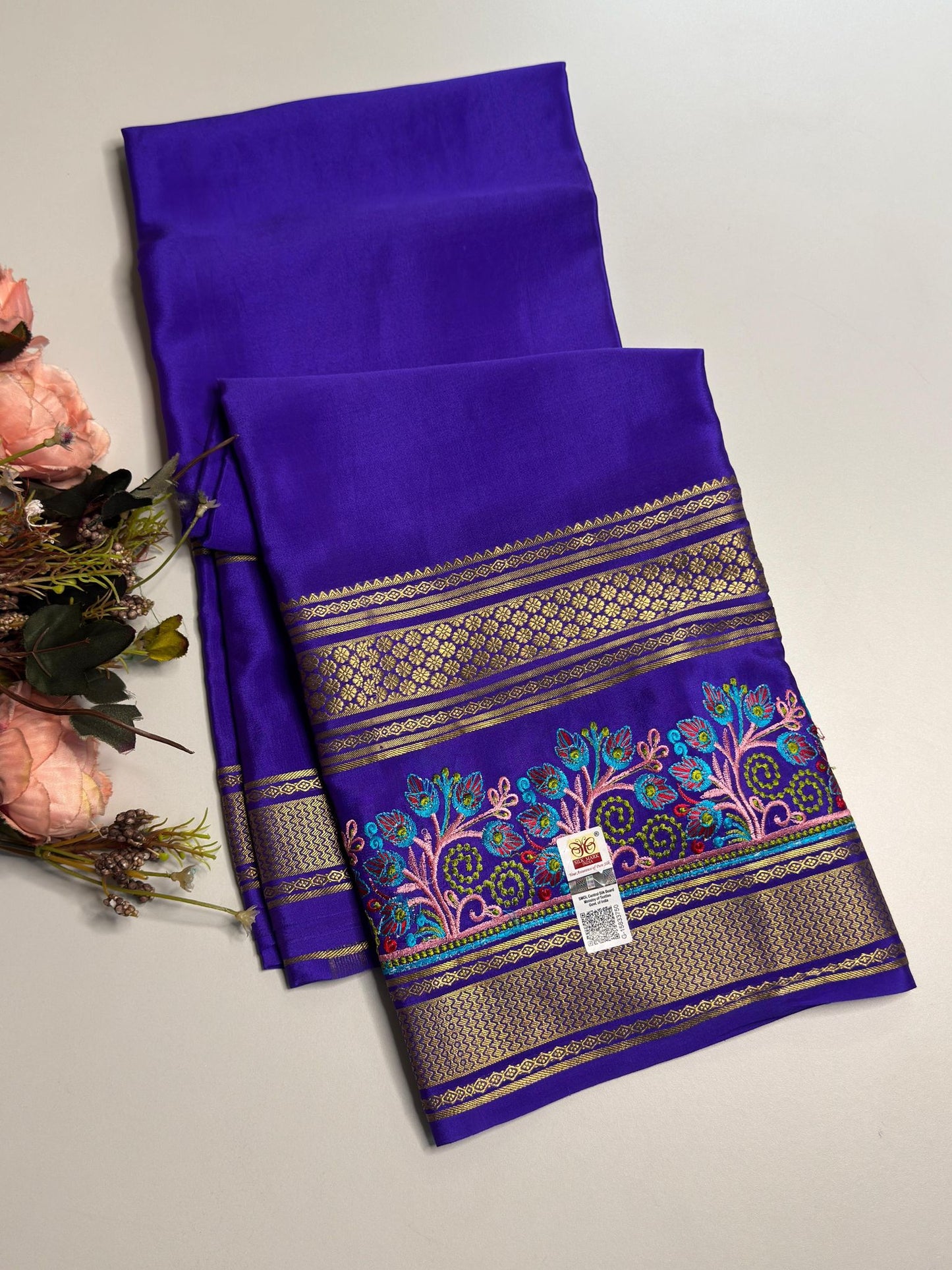 Mysore Embroidery silk