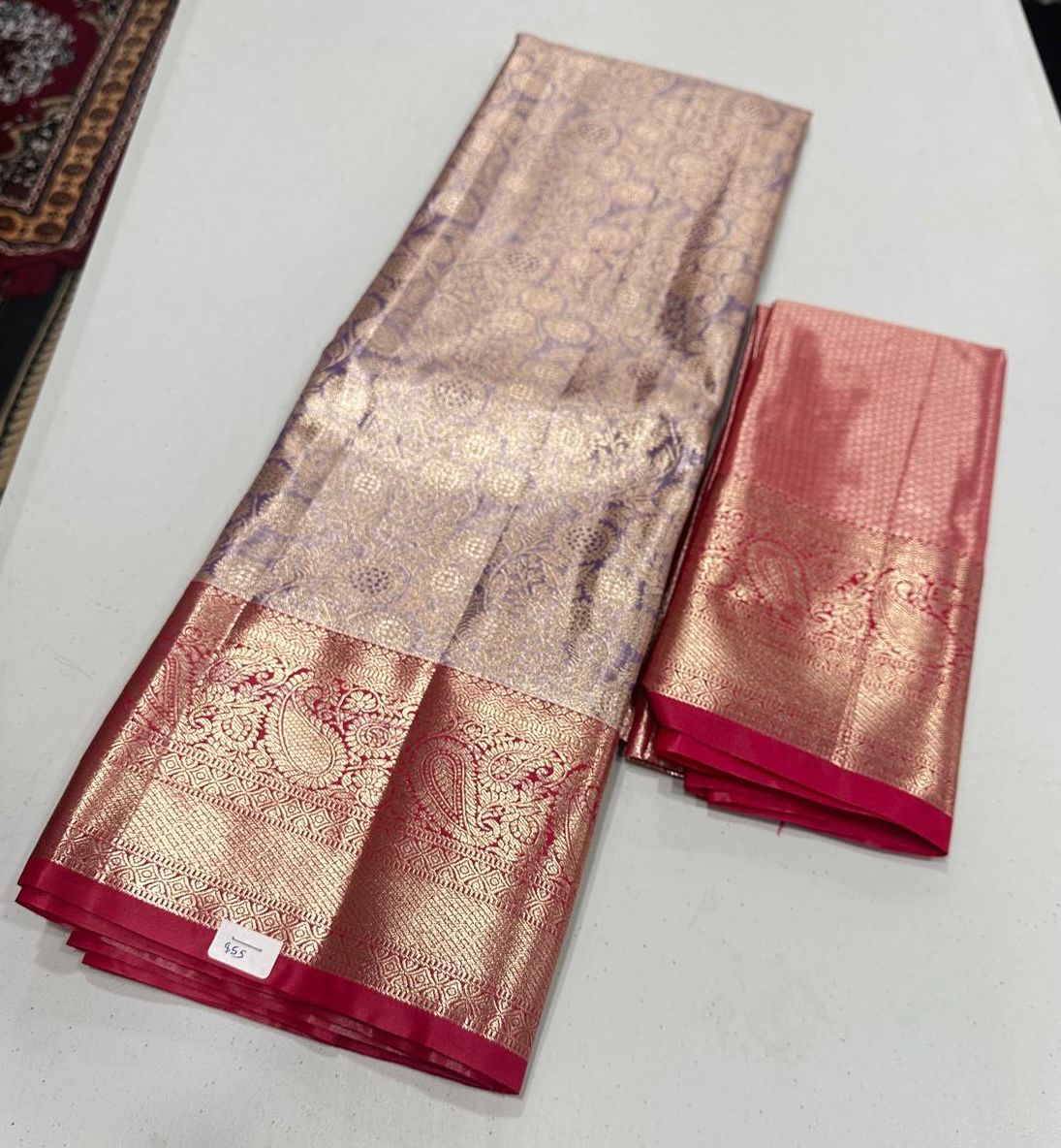 Tissue silk saree