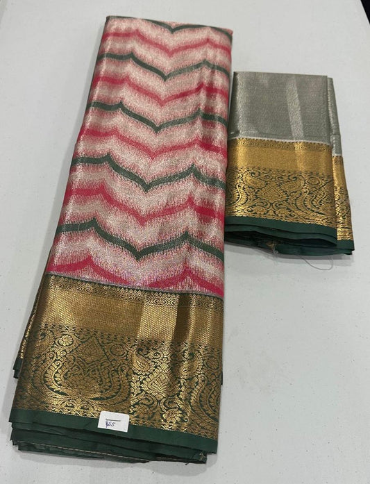 Tissue sarees
