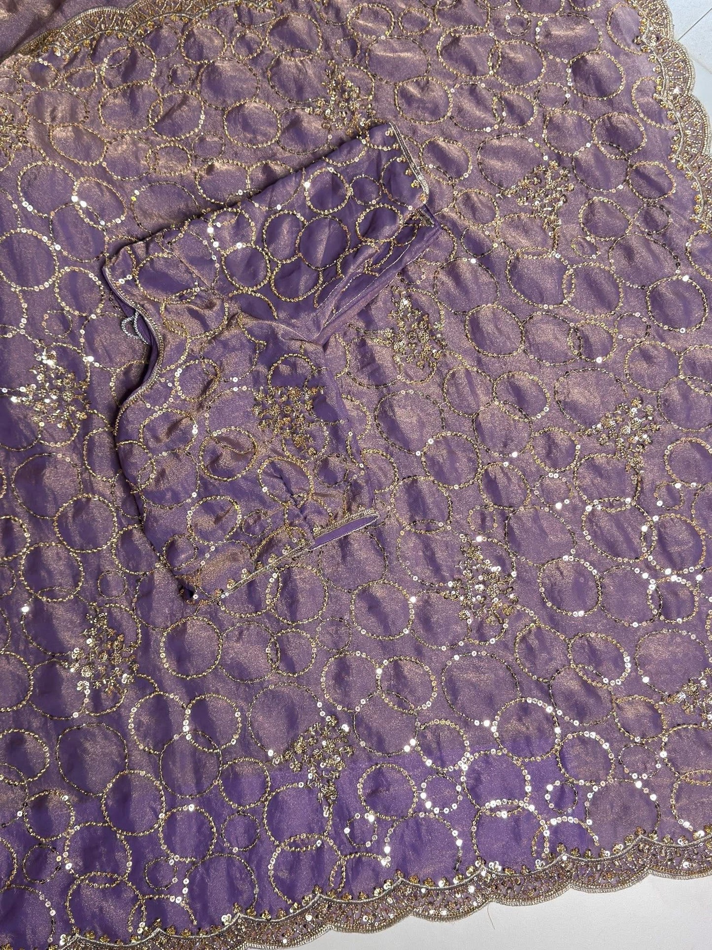 Lavish Lavender party wear