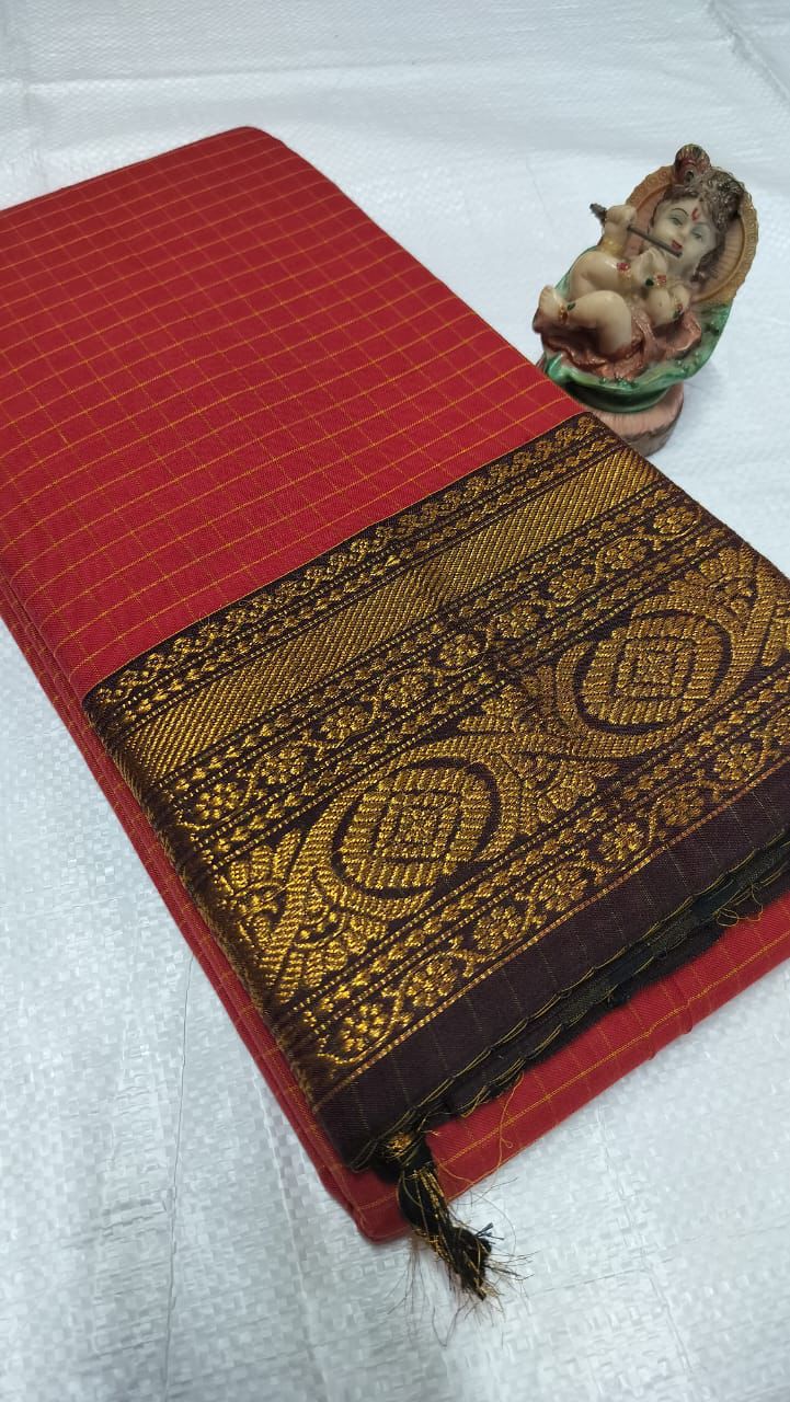Narayenpet checked Sarees