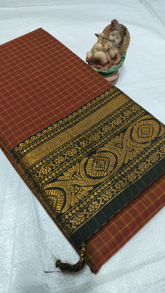 Narayenpet checked Sarees
