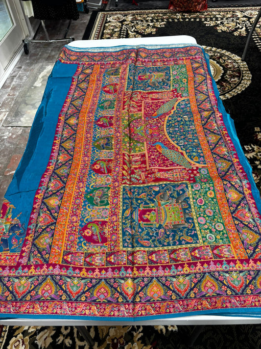 Pashmina silk sarees